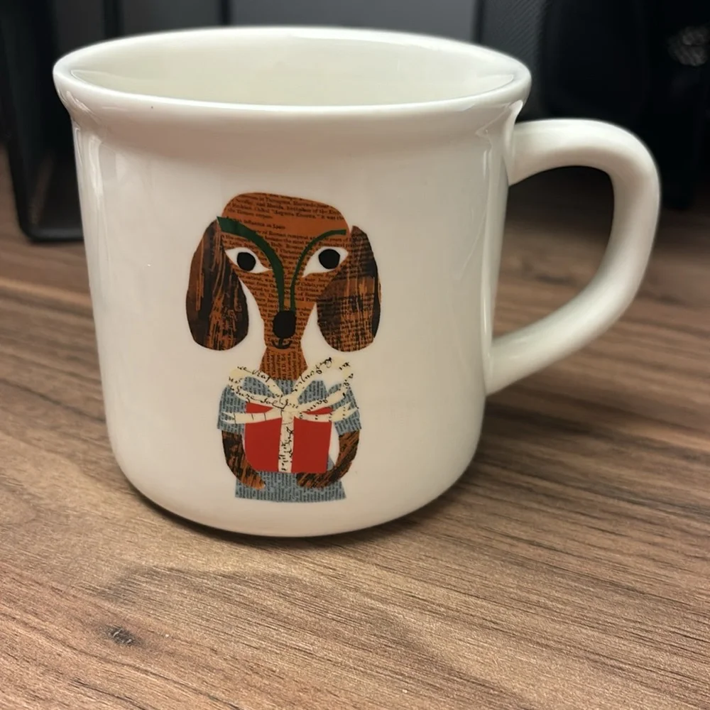 Pottery Barn & Denise Fiedler dog mug